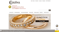 Desktop Screenshot of costina-schmuck.de